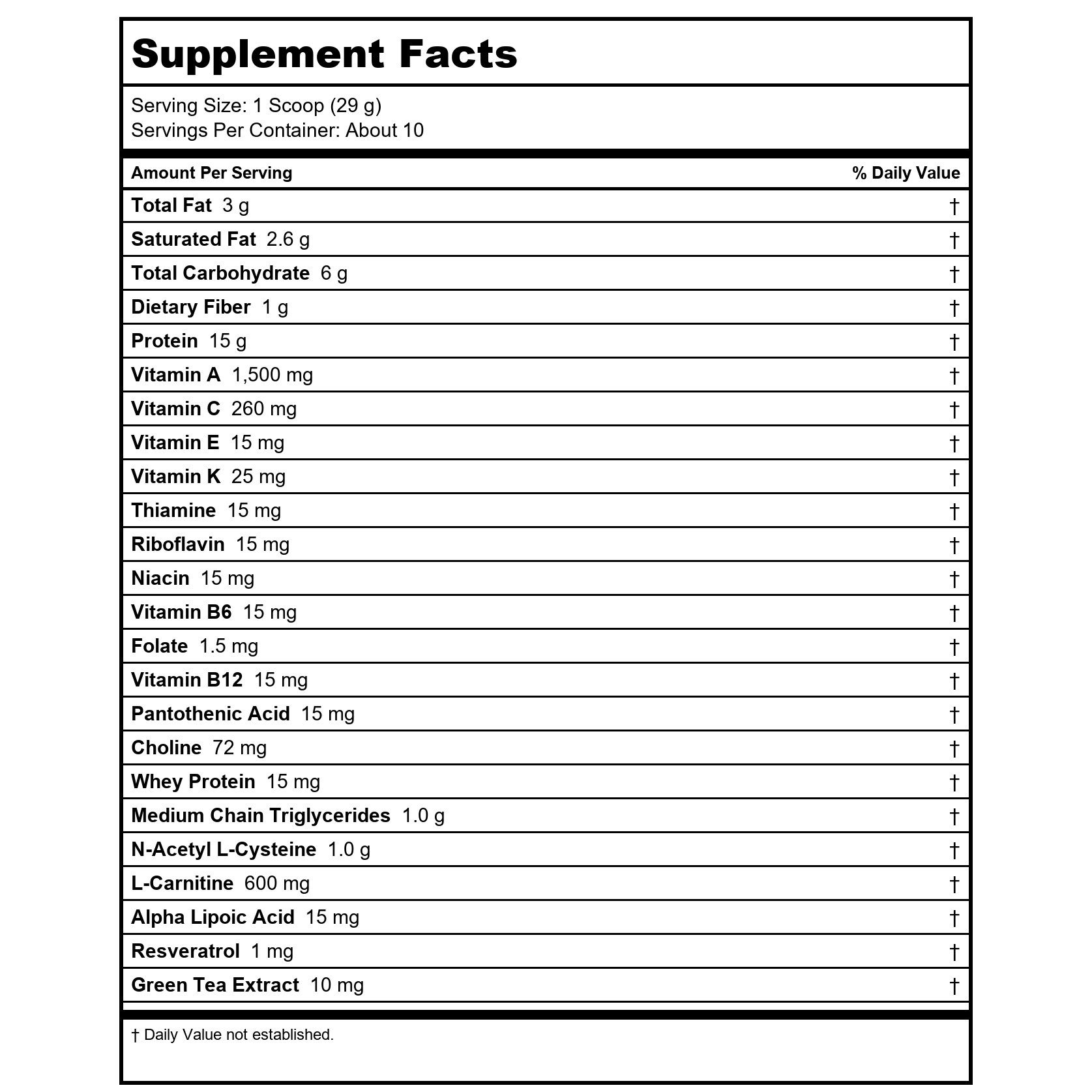 Ortho Molecular MitoCORE® Protein Blend Lemon 14 servings